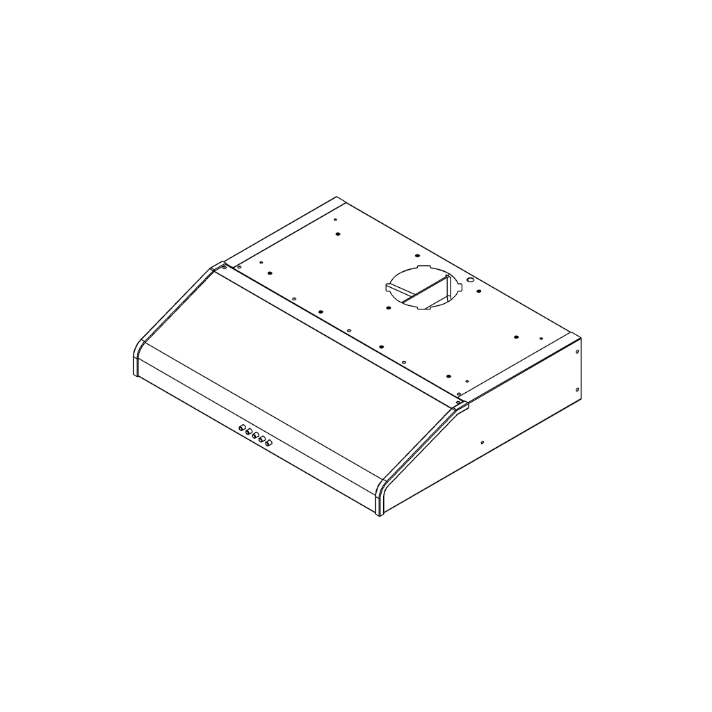 هود زیر کابینتی, مخفی کن مدل 2100 فروش عمده
