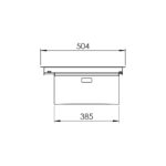 سینک استیل کن مدل BCN305 خرید تکی و عمده