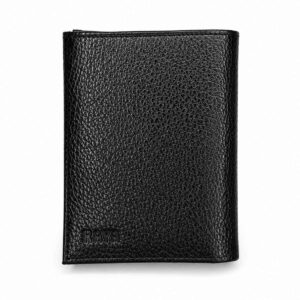 کیف کتابی چرم طبیعی مردانه مشکی رایا چرم مدل دانیال قیمت عمده