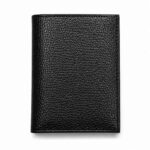 کیف کتابی چرم طبیعی مردانه مشکی رایا چرم مدل دانیال قیمت همکاری
