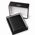 کیف کتابی چرم طبیعی مردانه مشکی رایا چرم مدل دانیال فروش عمده